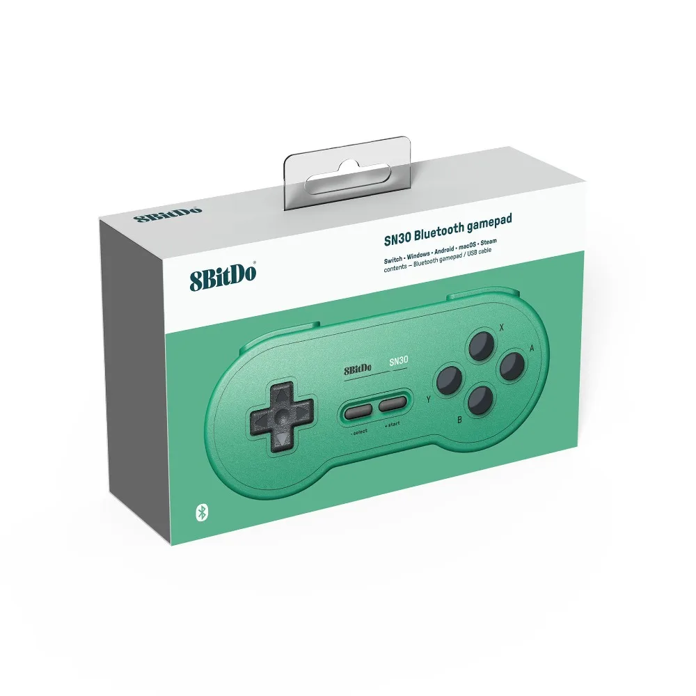 8Bitdo винтажный SN30 GP Edition Bluetooth беспроводной контроллер геймпад для пульта дистанционного управления/Ios/Andorid/MacOS/СТИМ/Windows