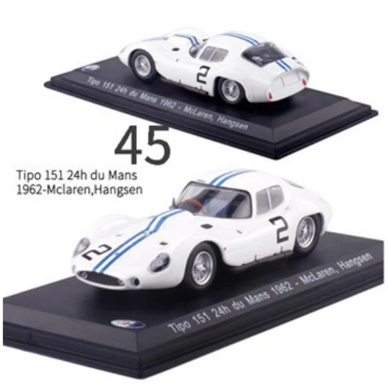  1:43 Scale Metal Alloy Classic Maseratis Racing Rally Car Model Diecast Vehicles Toys Collection Di