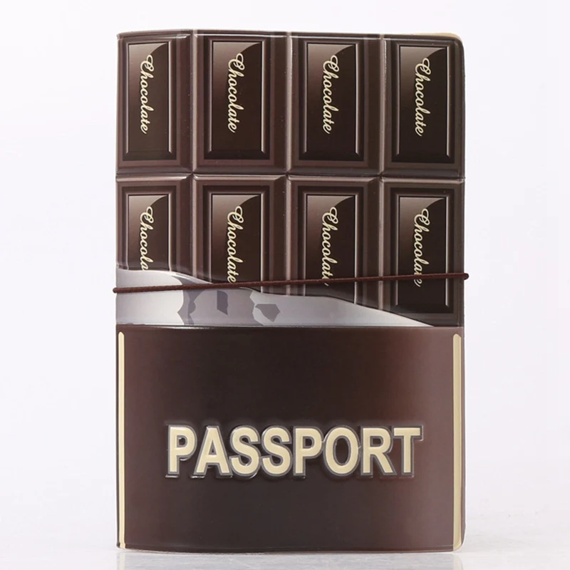 New 2016 Fashion Chocolate Pattern Travel Passport Cover ID Credit Card Bag 3D Design Card Holder PVC Passport Holder 14*9.6CM цена New 2016 Fashion Chocolate Pattern Travel Passport Cover ID Credit Card Bag 3D Design Card Holder PVC Passport Holder 14*9.6CM цены онлайн