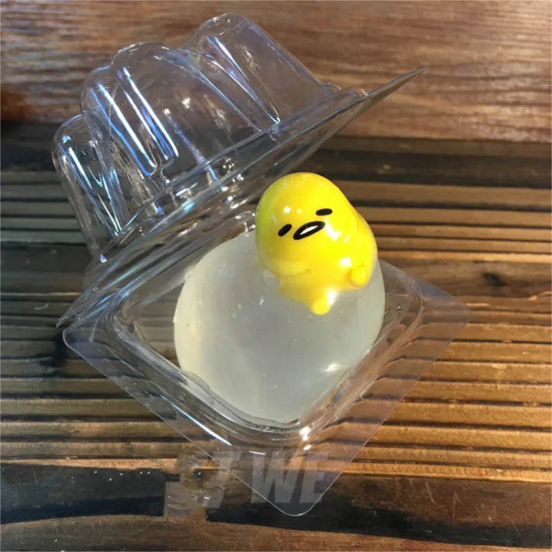 Ленивый эспандер в виде яйца игрушки анти-стресс вентилирующий шар весело сжимающиеся болотного цвета снятие стресса подарок для взрослых
