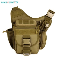 WOLFONROAD Открытый Одиночный Мешок Плеча Мужчины Сумка Охота Талия Сумки На Открытом Воздухе Фотографии Пакет туристический рюкзак походный сумка тактическая L-SHZ-33
