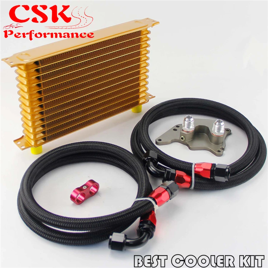 AN10 13 рядный масляный кулер для двигателя подходит BMW Mini Cooper S R56 Turbo 06 12|oil cooler kit|cooler