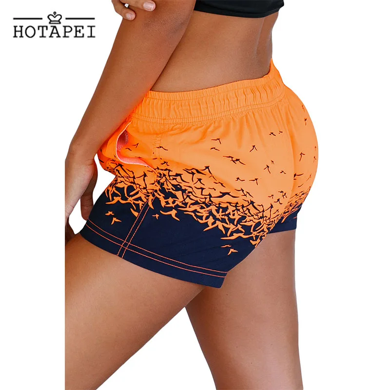 Hotapei Шорты для плавания с цветочным принтом шорты серфинга и дайвинга