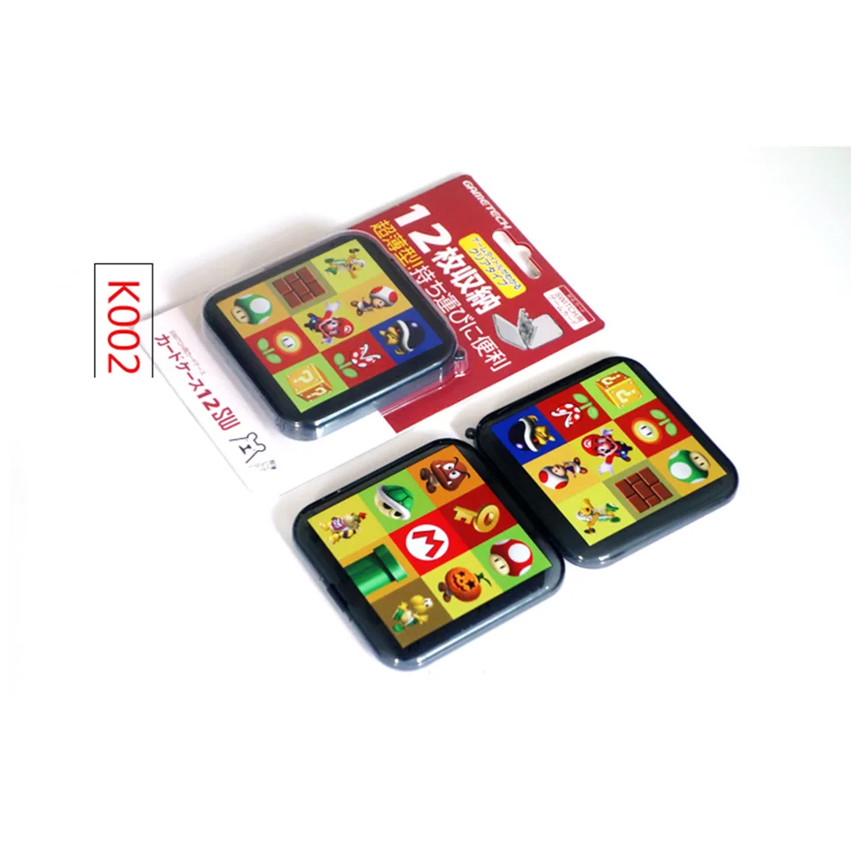 Дорожный переключатель 12 в 1 портативный чехол Коробка для карточных игр Жесткий Корпус для nintendo Switch NS игры - Цвет: K002