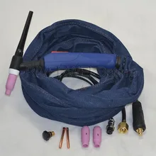 WP-17F-12R 12 футов 150A Tig сварочный фонарь в комплекте с гибкой головкой европейский стиль
