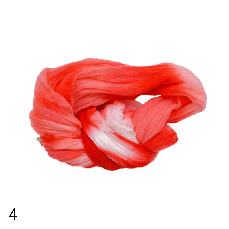 5 pcs Multicolor Nylon Stocking DIY Silk Flower Handmade Flowers Head For Flower Making Material Wedding Home Craft Accessory 8z - Цвет: 4