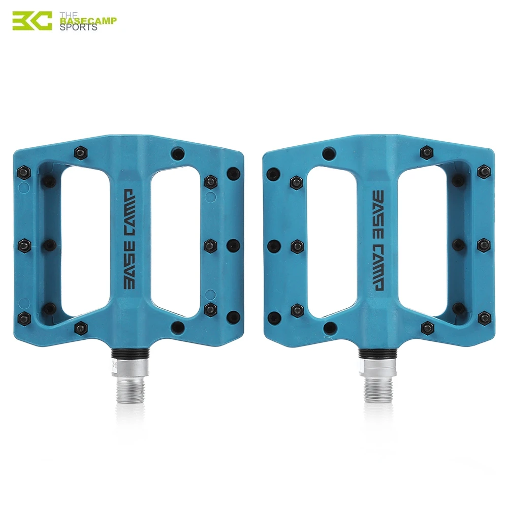 BASECAMP Mountain Bike Bicycle Pedals Nylon Big Foot Road Bike Bearing