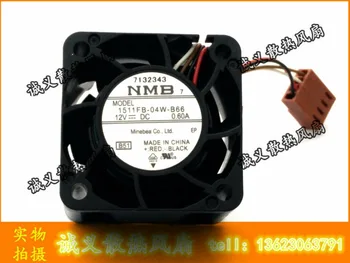 

Free shipping nmb 1511fb-04w-b66 12v 0.60A 4028 40X40X28MM 4CM cooling fans