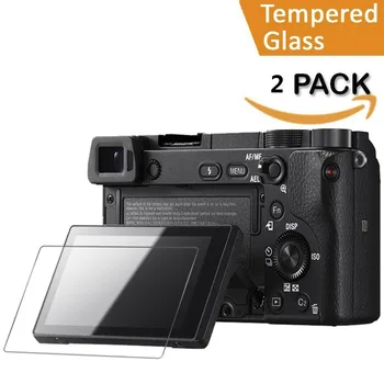 

debous Glass Screen Protector for Sony Alpha A6600 A6400 A6000 A5000 A6300 NEX-7 NEX-5 NEX-6 CameraTempered Glass Cover (2 pcs)