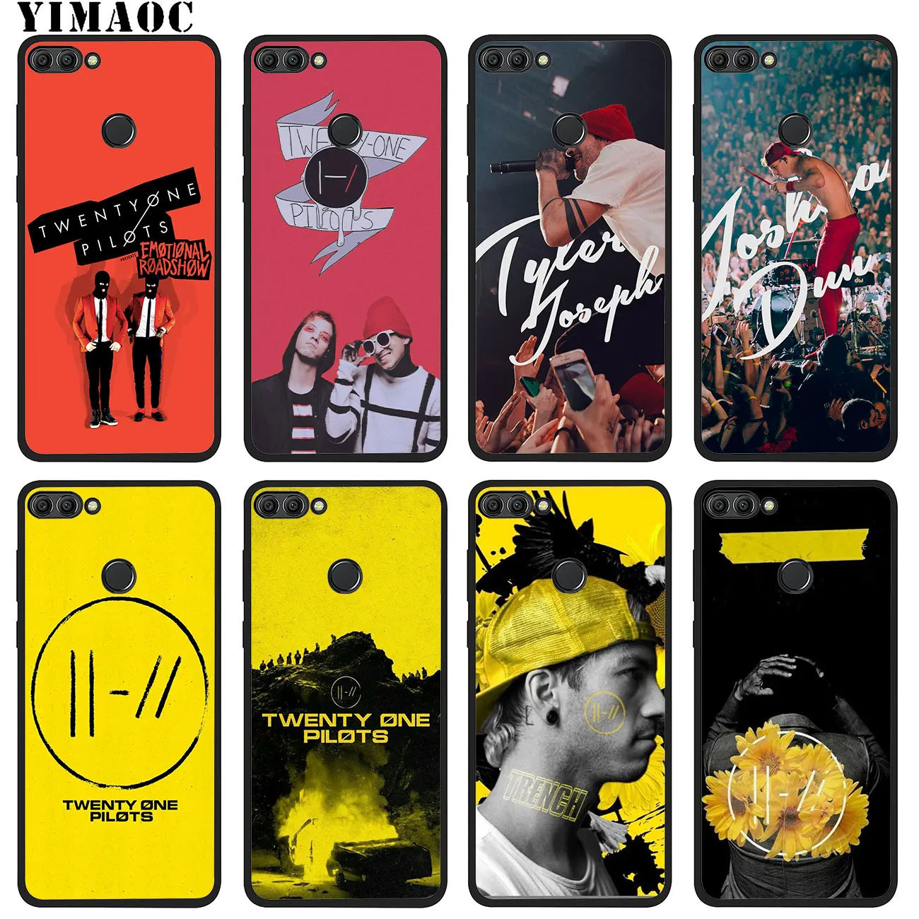 Мягкий силиконовый чехол YIMAOC twenty one pilots Trench для телефона Huawei Honor 20 Pro 8C 8X 8 9 9X 10 Lite 7X 7A