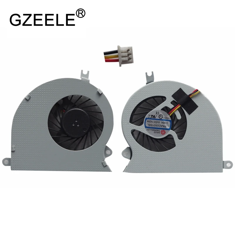 

GZEELE new Laptop cpu cooling fan for MSI GE40 MS-1492 MS-1491 X460DX X460 20C-213CN 20C-209CN X460DX-216US X460DX-291US cooler