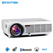 2017 Cheap Android OS wifi 1280×800 smart game BT96 bluetooth Video HDMI USB Full HD 1080P Home Theater LED Projector Proyector