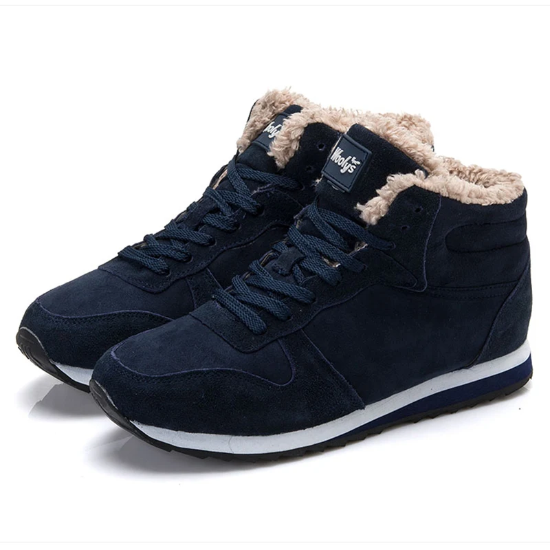 Women Boots Warm Women Shoes Winter Snow Boots Fashion Flock Lace Up Winter Botas For Women