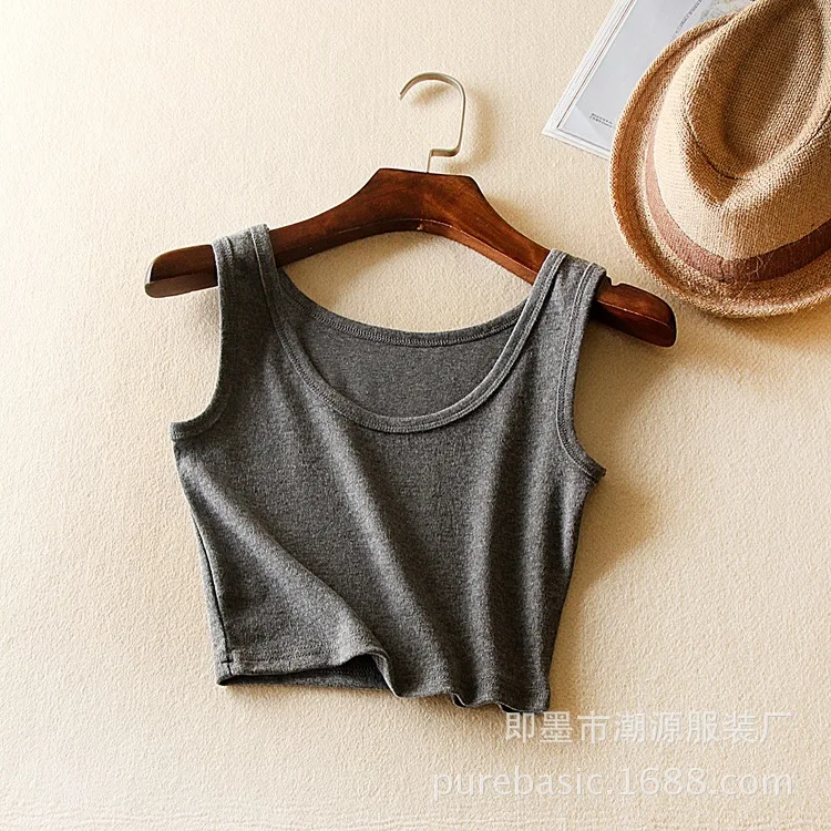 soft Leakage navel short Women Sexy Soft Tank Tops Solid Sleeveless vest,Camisole Vest Top Cropped For Ladies soft Leakage navel short Women Sexy Soft Tank Tops Solid Sleeveless vest,Camisole Vest Top Cropped For Ladies