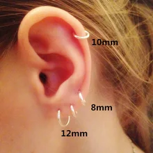 Индивидуальные круглые серьги-кольца, серьги-кольца, ювелирные изделия, 925 пробы, серебряные большие серьги-кольца для женщин и мужчин, вечерние, подарки