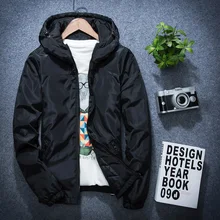 Осень и зима Новая повседневная модная мужская Толстая куртка хлопковая куртка одежда из хлопка приталенная трендовая куртка с капюшоном 3XL