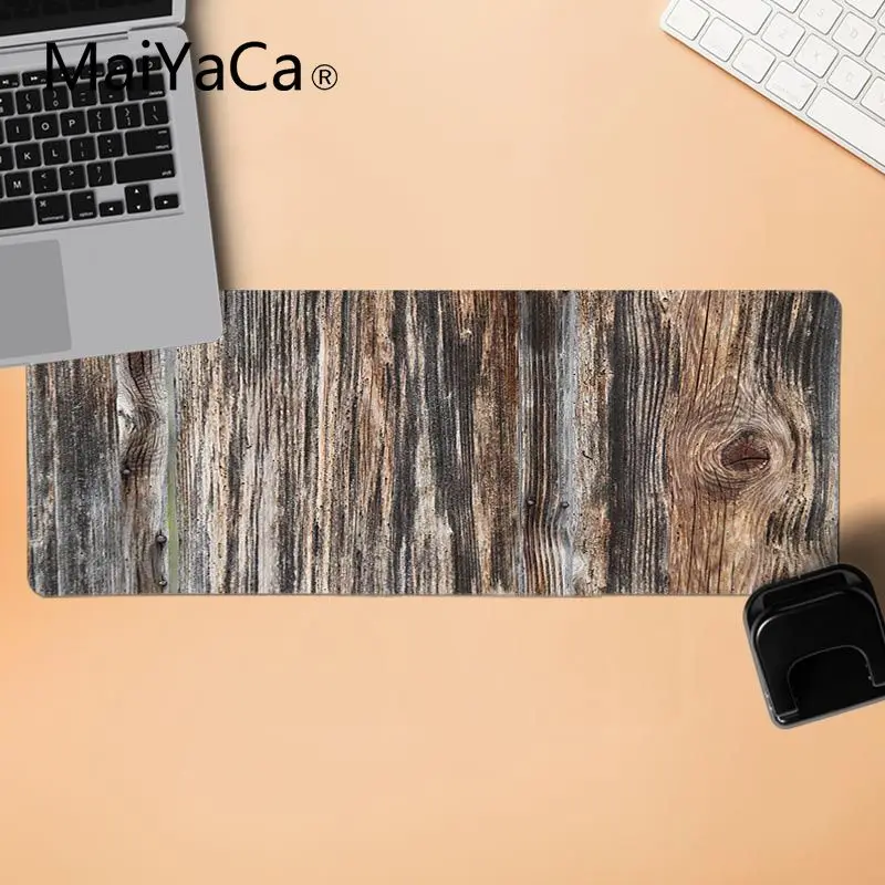 Большой коврик для мыши MaiYaCa из кожи под заказ компьютерный прочный резиновый