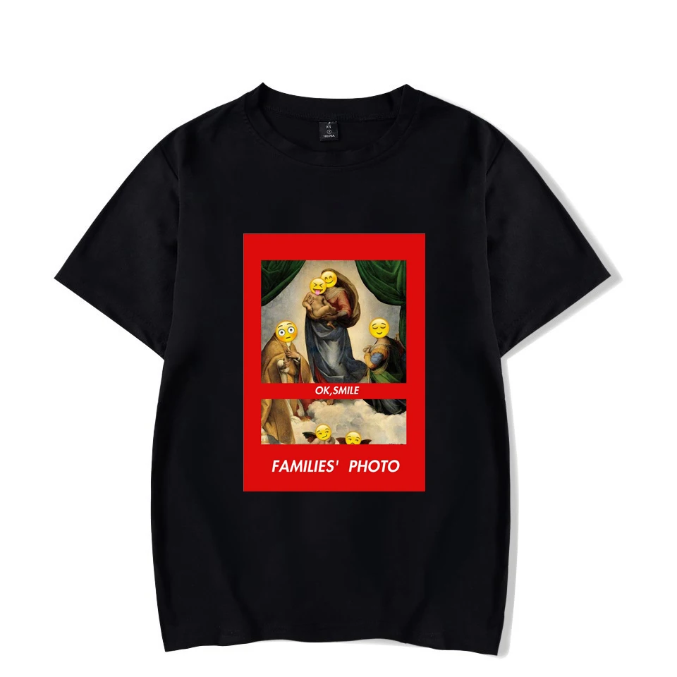 

Summer Tops For Women And Men Cotton T-shirts Van Gogh kawaii Harajuku T-shirts Fashion T-shirts
