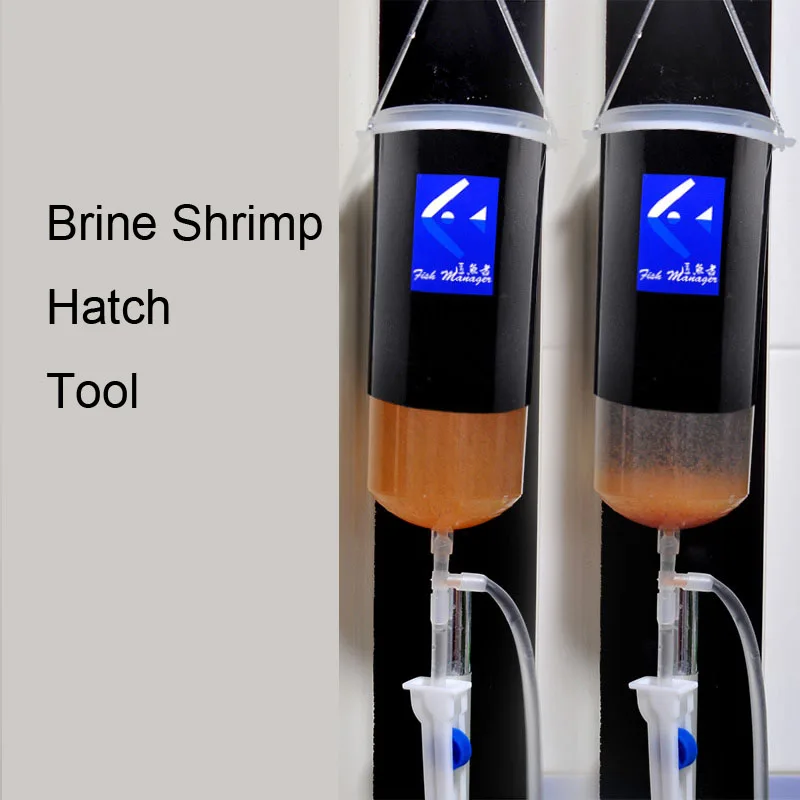 

Fairy shrimp egg artemia alive hatch tool Baby Brine Shrimp small baby fish food fresh aquarium