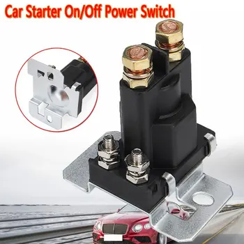 

4 Pin 12V AMP 500A Relay Car Starter On/Off Power Switch Dual Battery Isolator