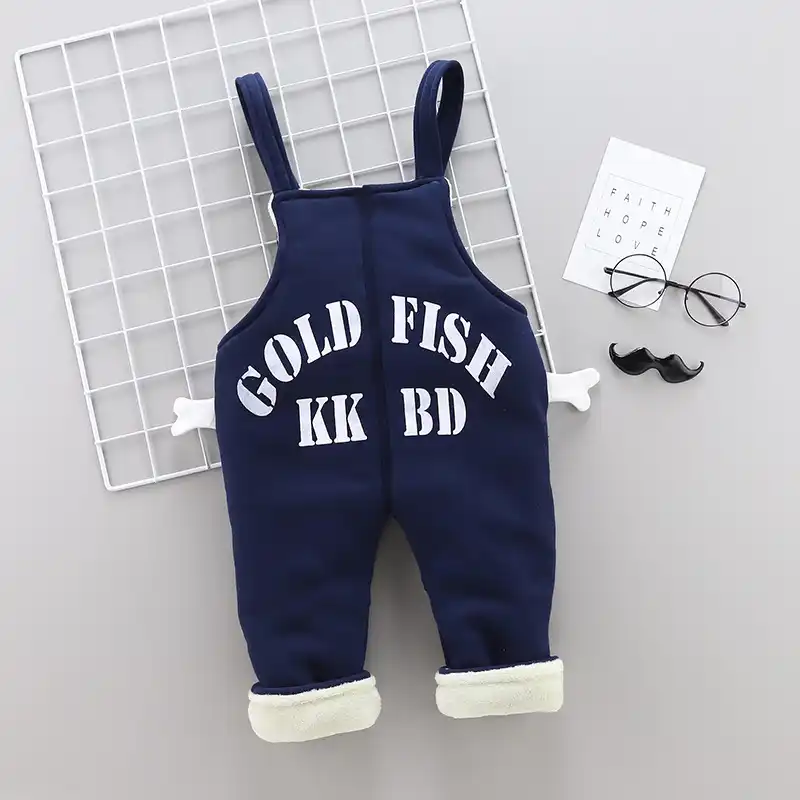baby winter dungarees