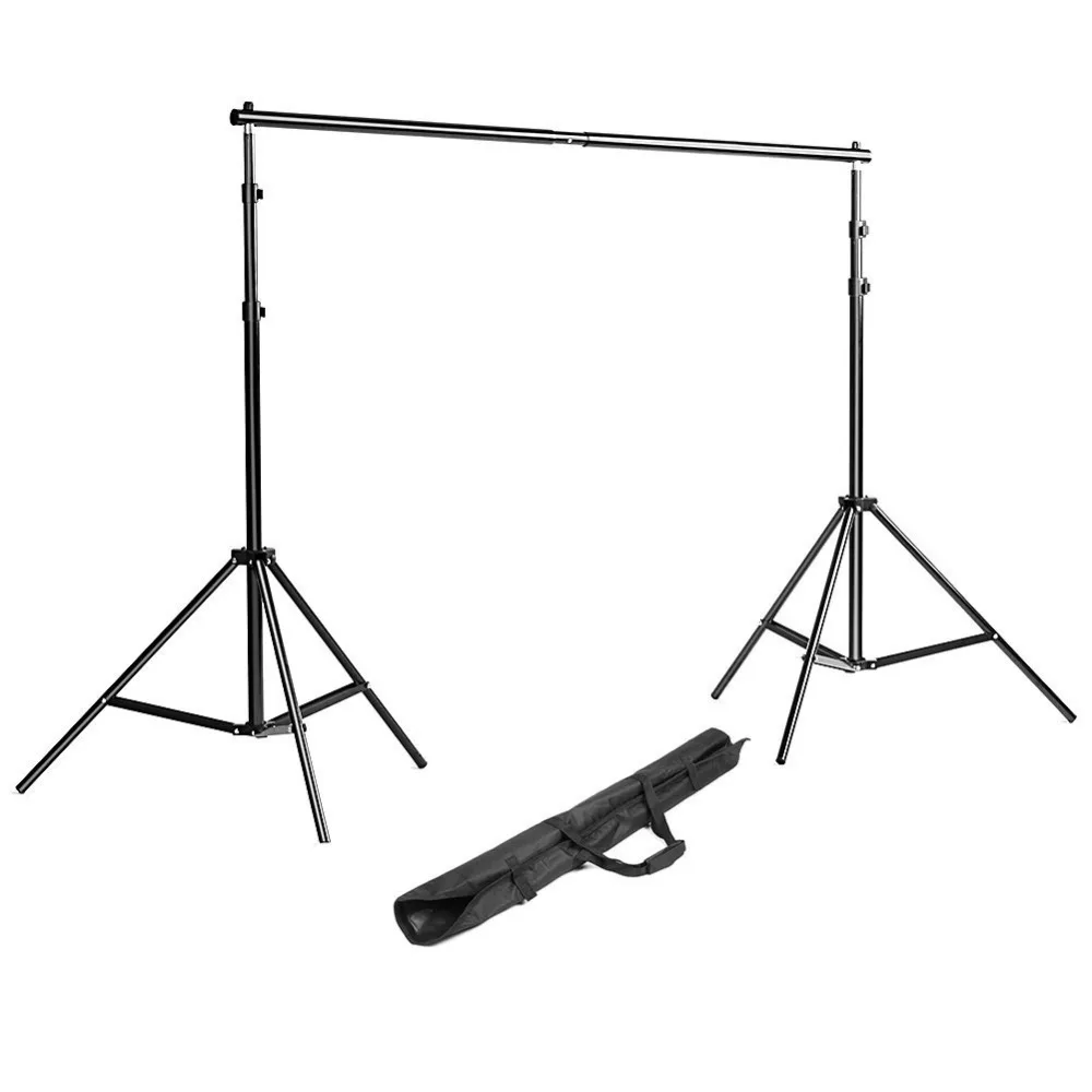  Neewer Background Stand Backdrop Support System Kit 7 Feet/200CM by 7 Feet/200 CM Wide with Portabl