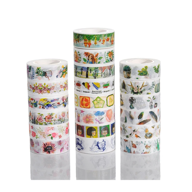 

1pcs 15mm x 10m Washi Tape DIY Scrapbooking Masking Tape School Office Supply Escolar Papelaria Catoon Decorative Masking Tape