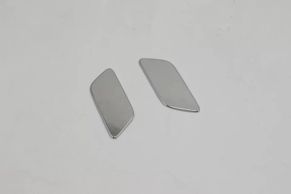 

For Audi Q7 2016-2018 Car Front Left & Right Headlight Water Spray Cover Car Styling Decoration Stickers 2 PCS/Set