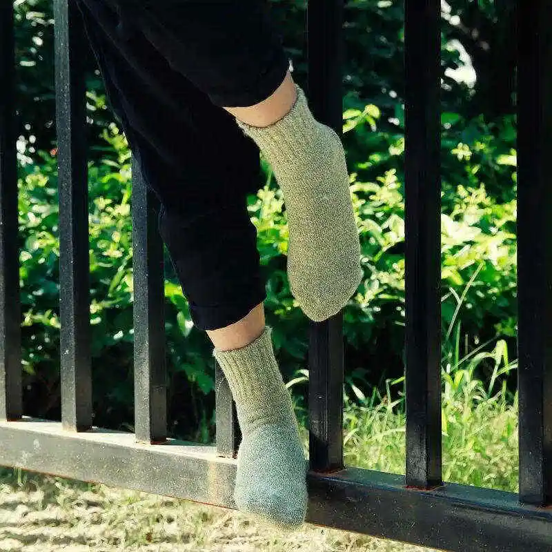 10Solid Color Women Warm Socks Ladies Thick Line Rabbit Hair Socks Japanese Style Lovely Girls Stockings Autumn Winter for Sport