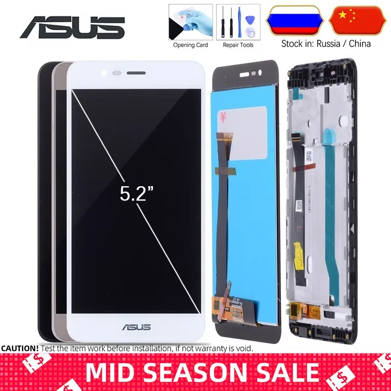 Original LCD For ASUS Zenfone 3 Max ZC520TL Display Touch Screen with