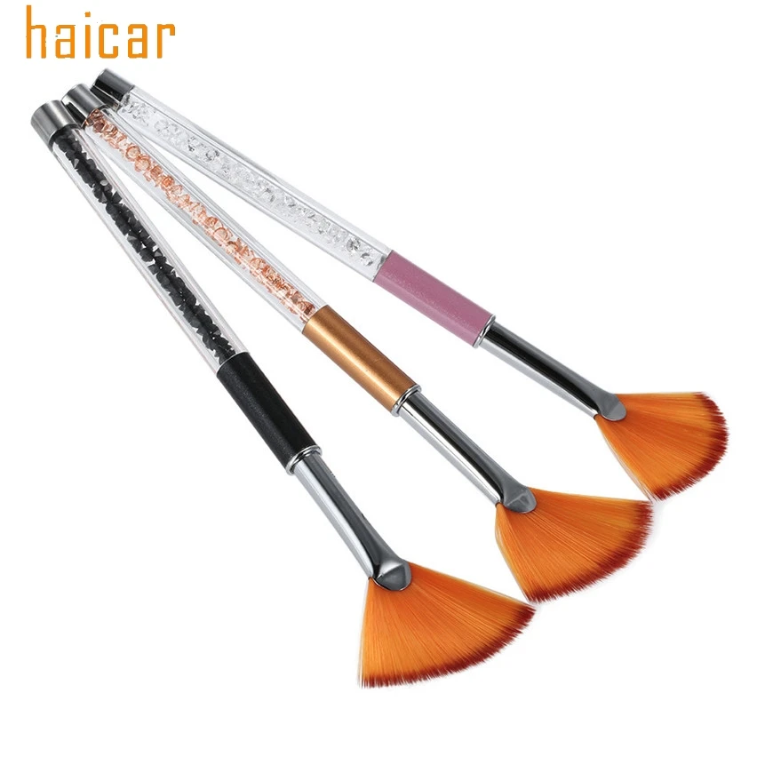 Haicar Love beauty, 1 шт., форма вентилятора, дизайн ногтей, окраска гелем, рисунок, дизайнерская ручка, лак, кисть, украшение, маникюр, ногти, искусство 160829