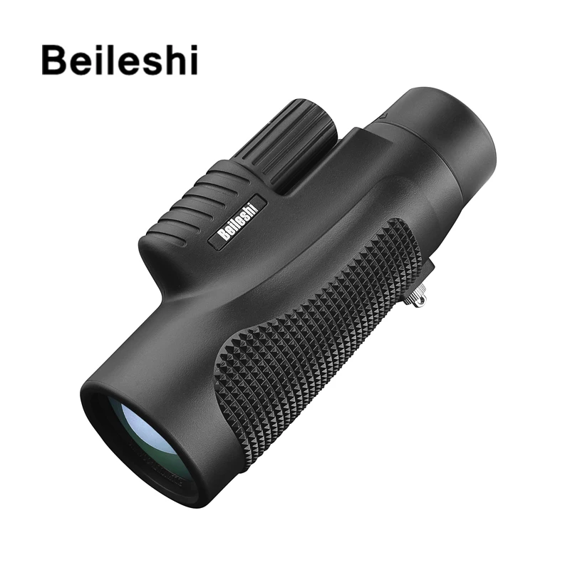 

10x42 Monocular Handheld Telescope Porro BAK-4 1000yds Outdoor Birding Traveling Sightseeing Hunting Telescope Single Tube Scope