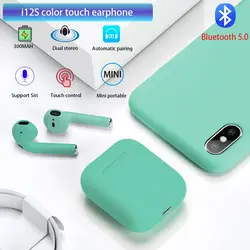 Новые наушники Handsfree Мини СПЦ i12 PK i9s i7p мини Q32 наушники последней Bt 5,0 True Беспроводной наушники 2-3Hours время воспроизведения i12 СПЦ