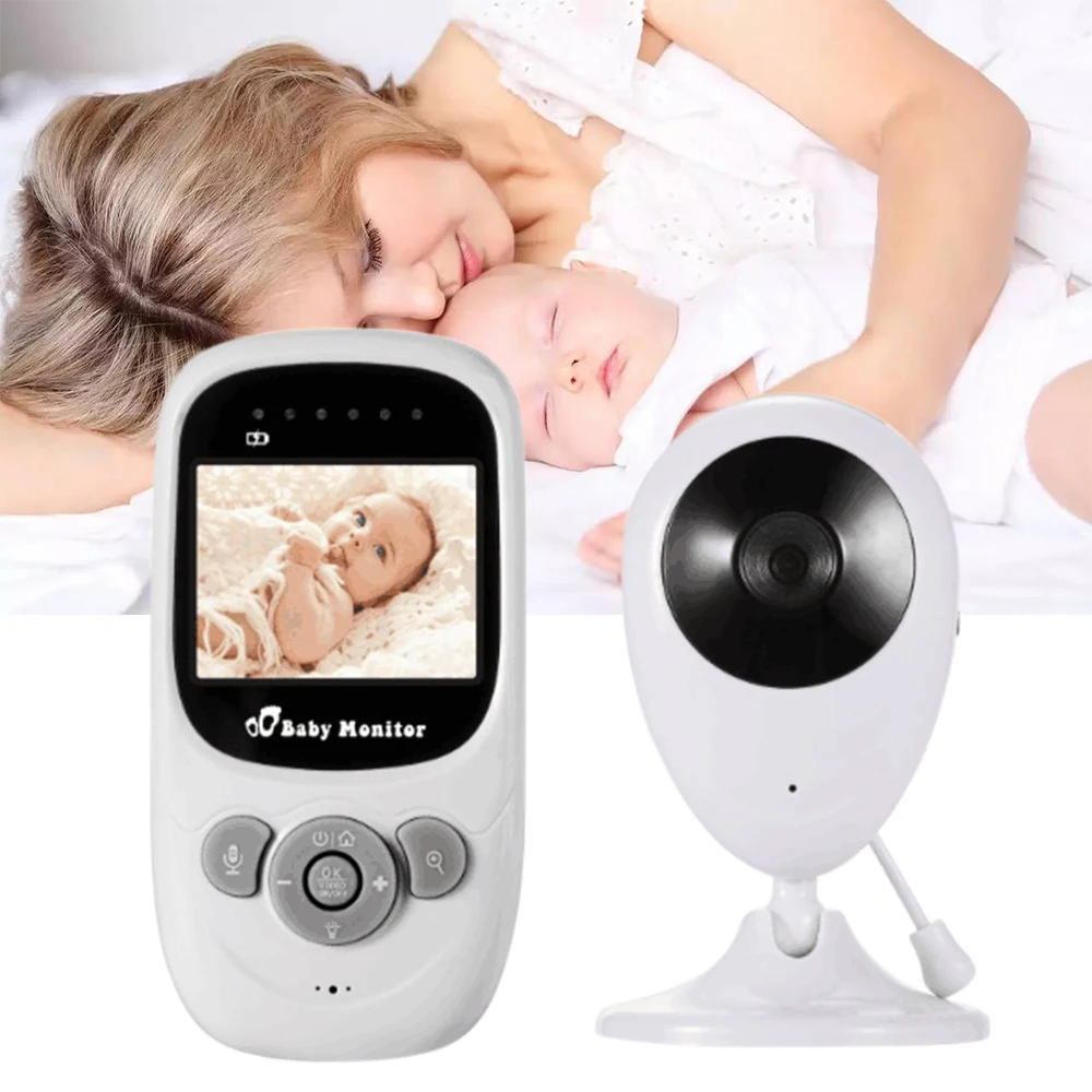 

CYSINCOS Professional Wireless Camera Baby Monitor Night Vision Two-way Sleep Monitor 2.4 Inch LCD Display Temperature Detection