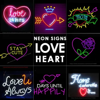 

LOVE HEART GIFTS MOM Neon Sign White Office Bar Sign Neon Light Sign for Bedroom Living Room Christmas Party Neon Night Light
