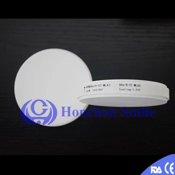 

STML 2 Piece 98*16mm Preshade Multilayer Zirconia Discs Laboratorio Dental Zirconio