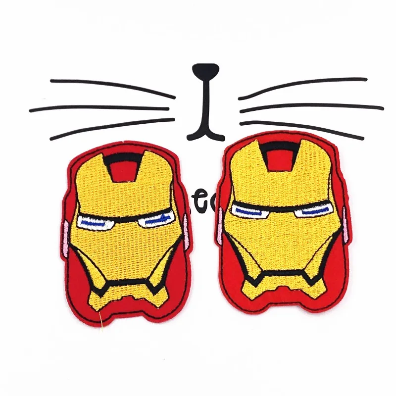 1 шт. значки Железный человек Мстители железо аппликация шитье вышитые нашивки