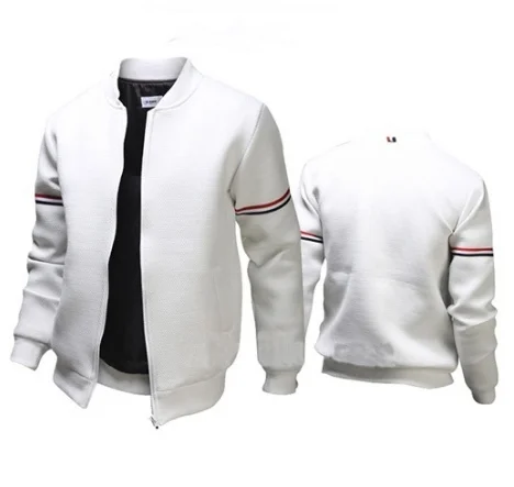 Zogaa New Mens Simple Cardigan Coat Slim Jacket XS-4XL csual mens overcoat solid thick clothes spring autumn jacket for men