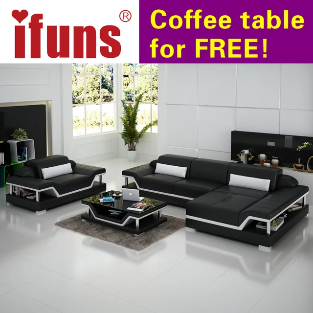 Ifuns Salon Furniture Manufacturer Modern Design Living Roomleather Ifuns Salon Furniture Manufacturer Modern Design Living Roomleather Sofa Set Top Grain Italian Black Brown White Orange Leather