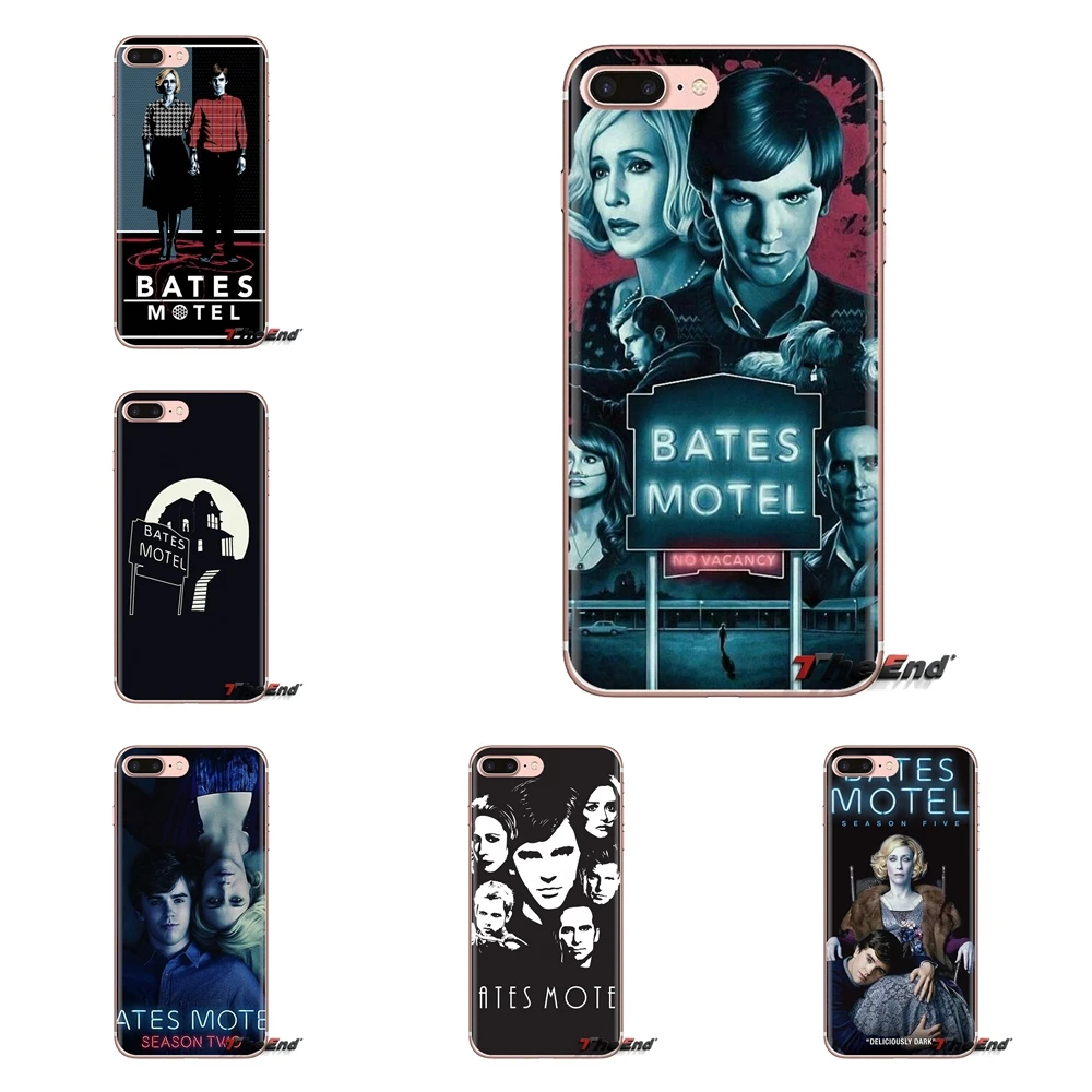 

Soft Transparent Cases Covers For Huawei G7 G8 P7 P8 P9 P10 P20 P30 Lite Mini Pro P Smart Plus 2017 2018 2019 Bates Motel