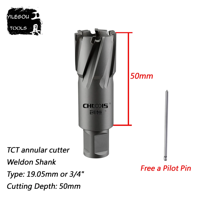 20.5mm Durable Saw High Speed Steel Drilling Drill Hole Metal Alloy Cutter