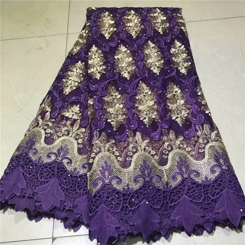 

ZQJ!African Lace Fabric 2018 Embroidered Nigerian Laces Fabric High Quality French Tulle Lace Fabric For Women Dress ! J41903