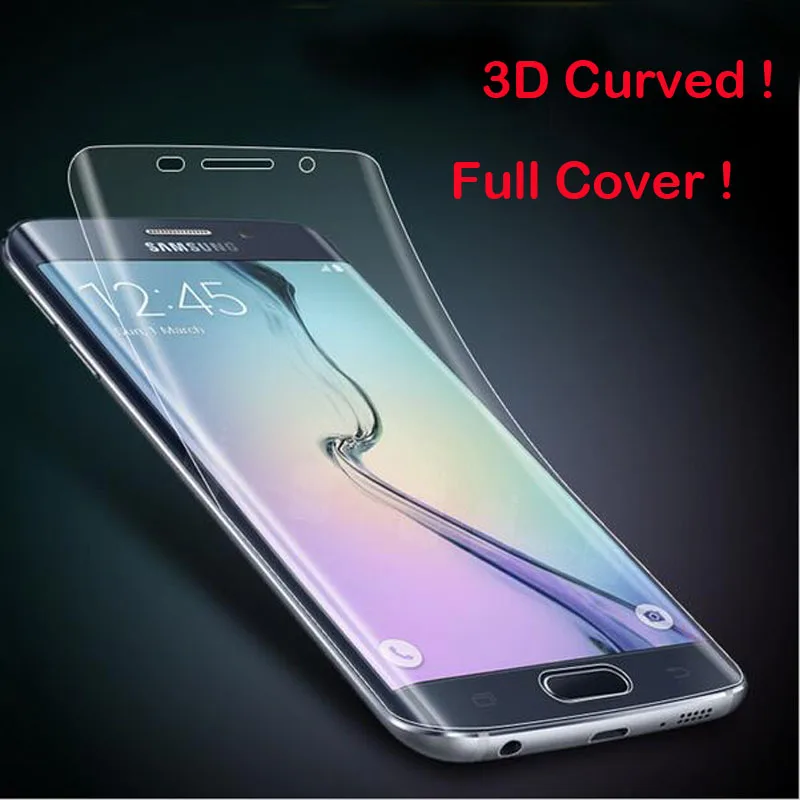

3D TPU Clear Protective Film for Samsung Galaxy S6 S7 S8 S9 Edge S10 Plus S10E Note 8 9 Full Screen Protector Cover(NOT GLASS)