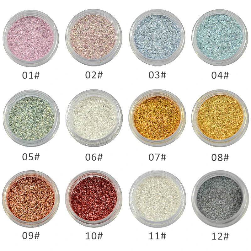 LOVE ALPHA 13 Colors Eyeshadow Shimmer Matte Glitter Eye Shadow Natural Flash Bright Pearl Cosmetic Diamond Powder Eye Makeup (3)