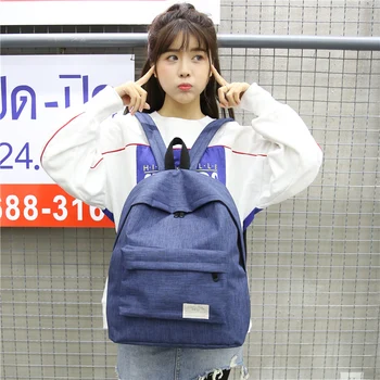 

Simple shoulder bags for men and women Korean middle school students' bags, large-capacity travel bags, academic styleSS - 022