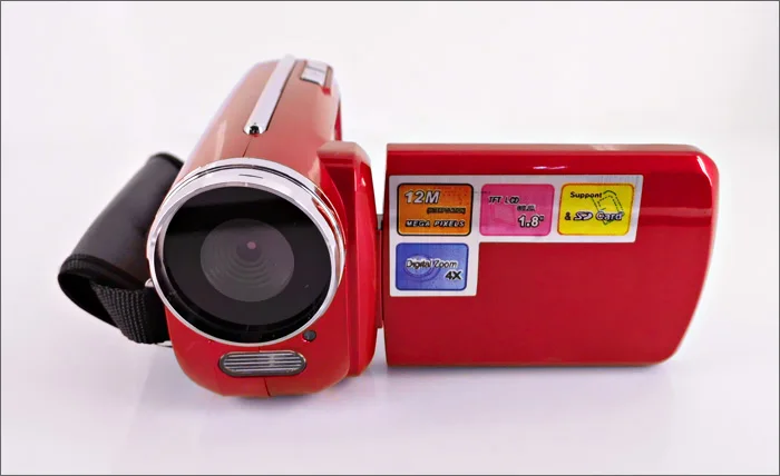 Winait Max 12MP Цифровая видеокамера с 1.8 ''tft дисплей Цифровая видеокамера Бесплатная доставка