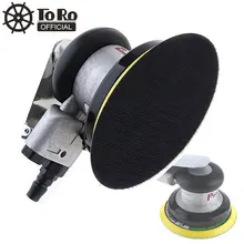 5 дюймов импульсная невакуумная матовая поверхность круговая пневматическая наждачная бумага случайный орбитальный воздушный шлифовальный станок полированный шлифовальный станок