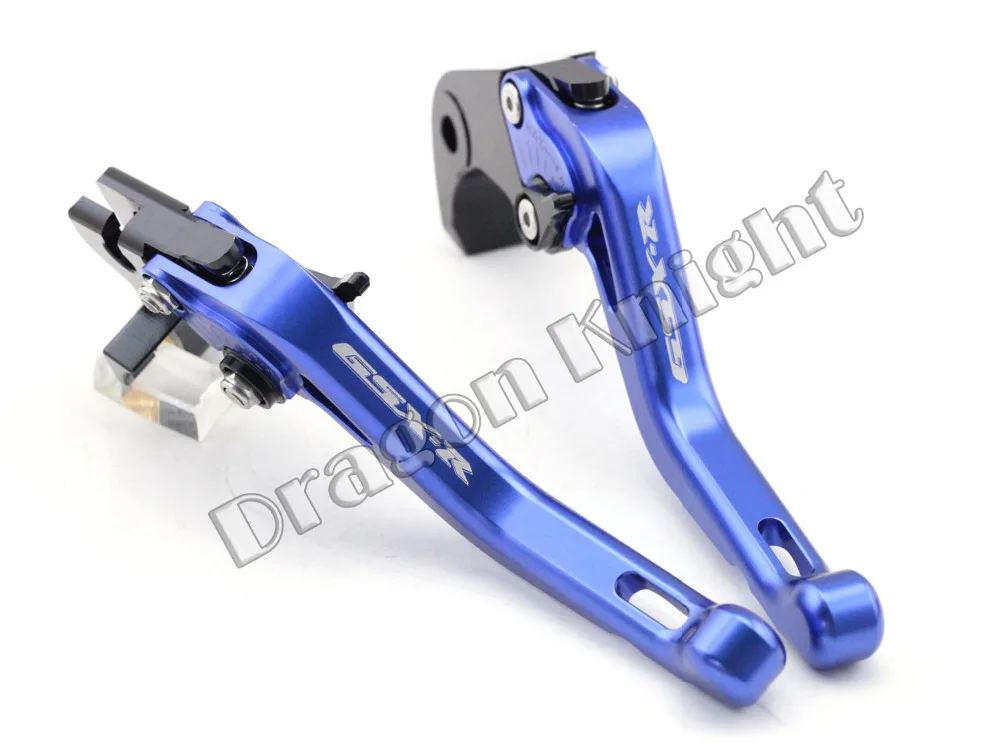 

Motocycle Accessories For SUZUKI GSX-R 1000 05-06 Short Brake Clutch Levers Blue