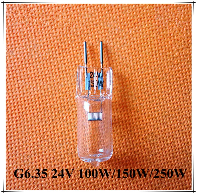 G6.35 24V150W галогенная лампа g6.35 24V100W медицинская бестеневая 24V 250W 5 шт./лот | Освещение