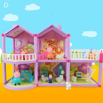 

Many Styles Original Peppa Pig George Family Set Complete Series Pelucia Action Figure Model Children Toys Gifts